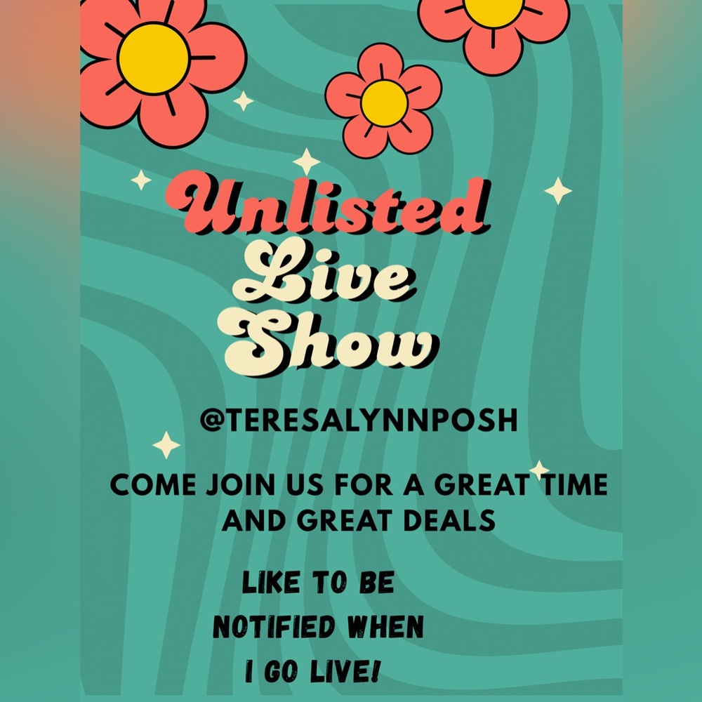 Live Show Notification! Teresa Lynn is live! Come See the Great Finds!